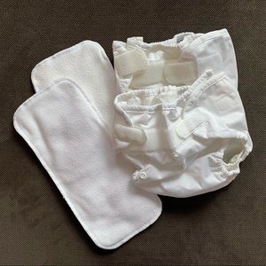 Thirsties diaper covers size two.